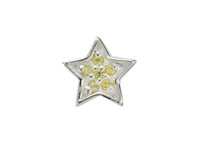420290 s020061 stow sterling silver citrine shooting star cz