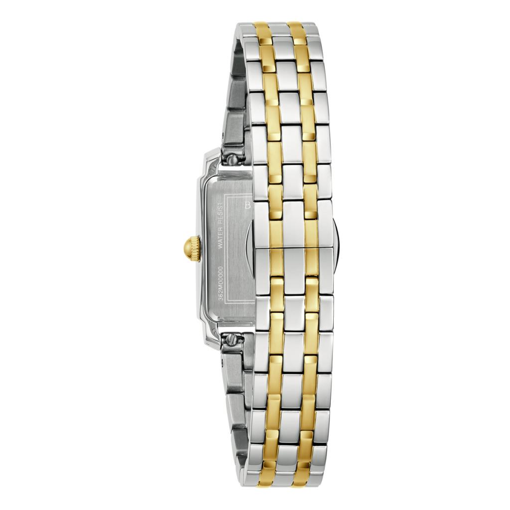 Bulova Women's Diamond Two Tone Watch
