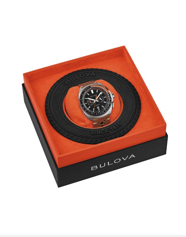 Bulova Men's Quartz Chronograph 'Racer' Watch - Limited Edition