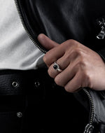 Load image into Gallery viewer, Stolen Girlfriends Club Baby Claw Ring - Onyx
