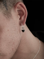 Load image into Gallery viewer, Stolen Girlfriends Club Love Anchor Earrings - Smoky Quartz
