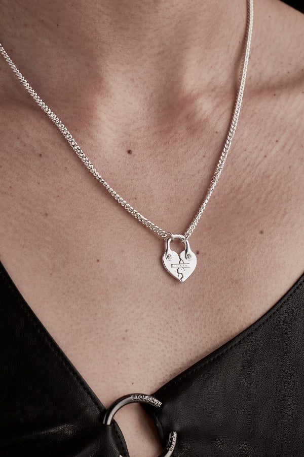 Stolen Girlfriends Club Stg Fractured Heart Necklace