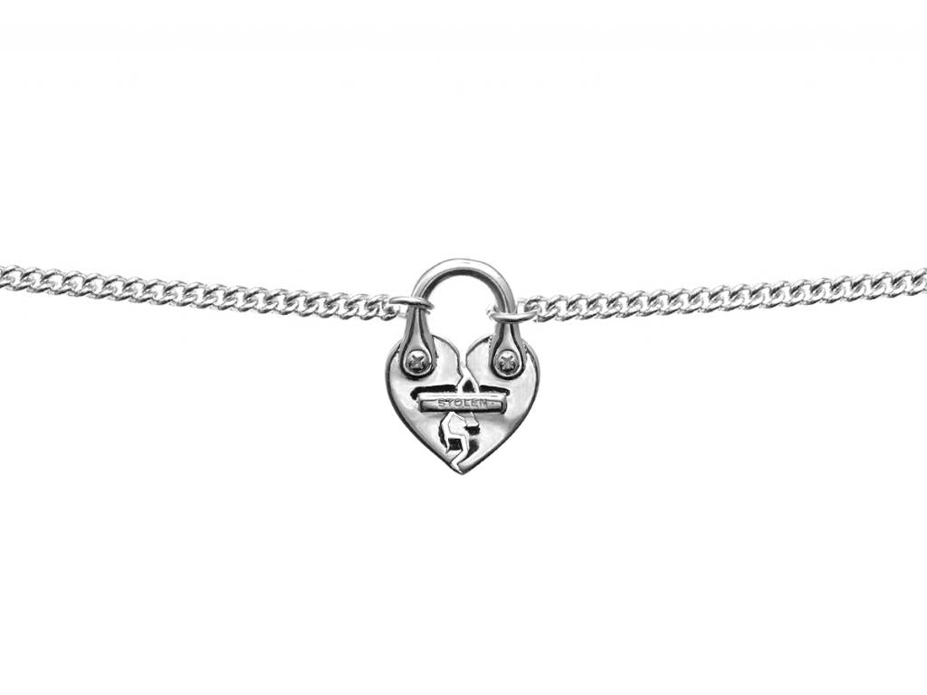 Stolen Girlfriends Club Stg Fractured Heart Bracelet