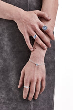 Load image into Gallery viewer, Stolen Girlfriends Club Love Claw Ring - Moonstone
