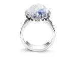 Load image into Gallery viewer, Stolen Girlfriends Club Love Claw Ring - Moonstone
