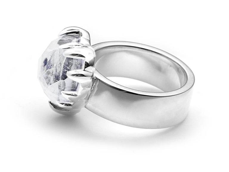 Stolen girlfriends club love claw ring   moonstone