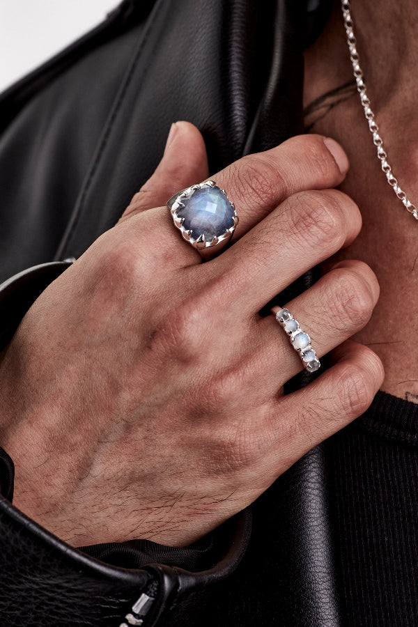Stolen Girlfriends Club Claw Ring - Moonstone