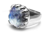 Load image into Gallery viewer, Stolen Girlfriends Club Claw Ring - Moonstone
