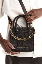 Load image into Gallery viewer, Stolen Girlfriends Club Tour Buddy Tote - Black/Gold
