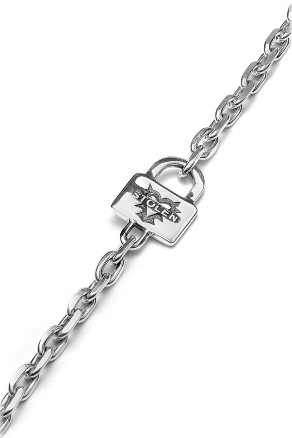 Stolen girlfriends club stg locked heart bracelet