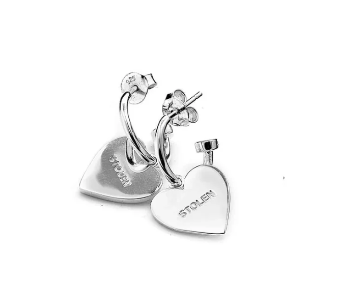 480263stolengirlfriendsclubsterlingsilvermaxiheartsleeperearrings