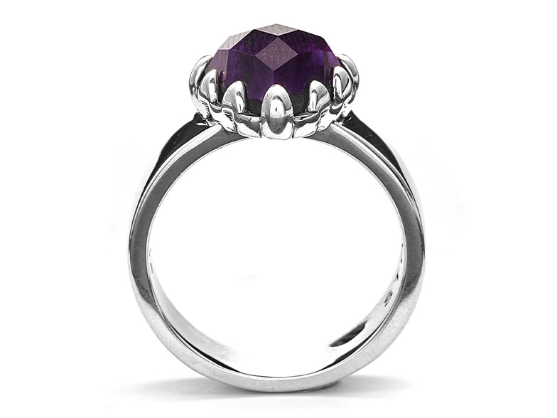 Stolen Girlfriends Club Stg Love Claw Ring -  Dark Amethyst