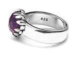 Load image into Gallery viewer, Stolen Girlfriends Club Stg Love Claw Ring -  Dark Amethyst
