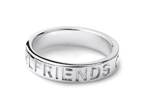 Stolen girlfriends club stg clean logo ring