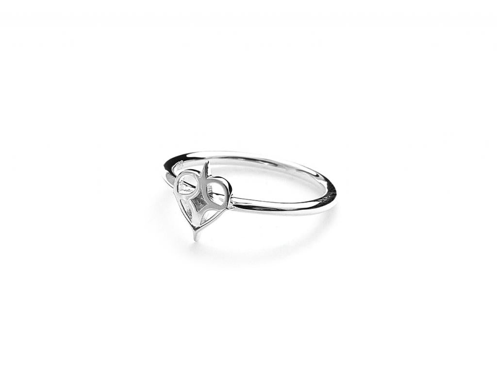 Stolen Girlfriends Club Stg Micro Tattoo Heart Ring