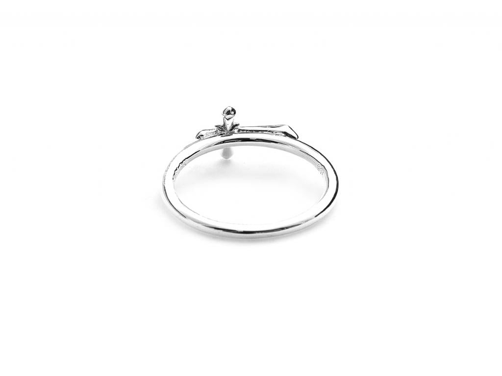 Stolen Girlfriends Club Stg Micro Gothic Cross Ring