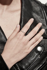 Load image into Gallery viewer, Stolen Girlfriends Club Stg Micro Gothic Cross Ring
