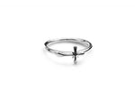 Load image into Gallery viewer, Stolen Girlfriends Club Stg Micro Gothic Cross Ring
