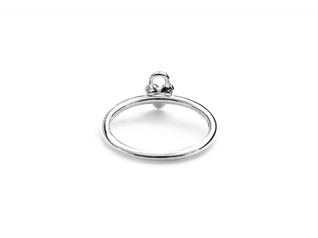 Stolen Girlfriends Club Stg Micro Padlock Heart Ring