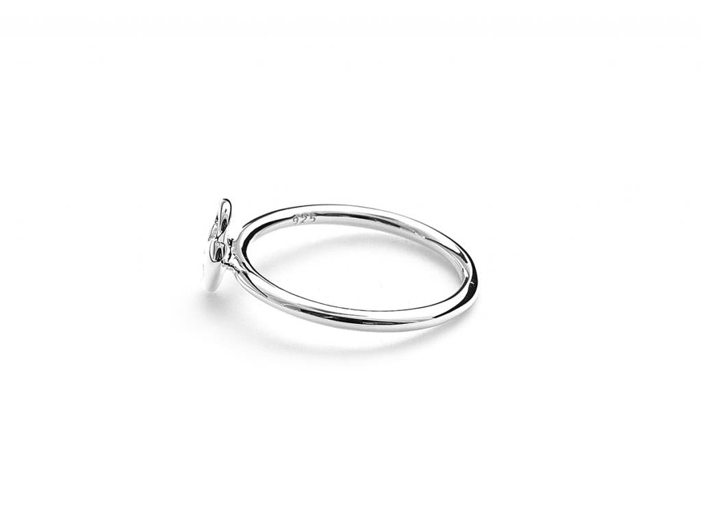 Stolen Girlfriends Club Stg Micro Padlock Heart Ring