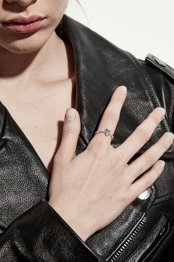 Stolen Girlfriends Club Stg Micro Skull Ring