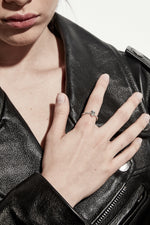 Load image into Gallery viewer, Stolen Girlfriends Club Stg Micro Skull Ring
