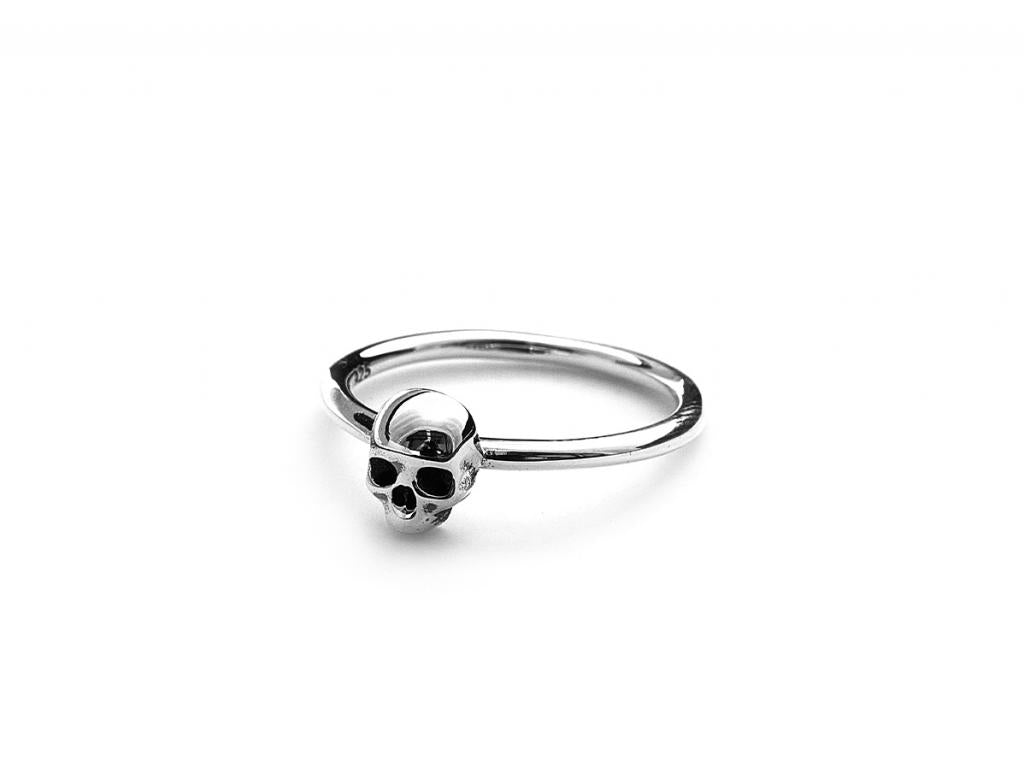 Stolen girlfriends club stg micro skull ring