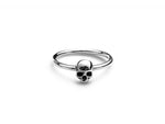 Load image into Gallery viewer, Stolen Girlfriends Club Stg Micro Skull Ring
