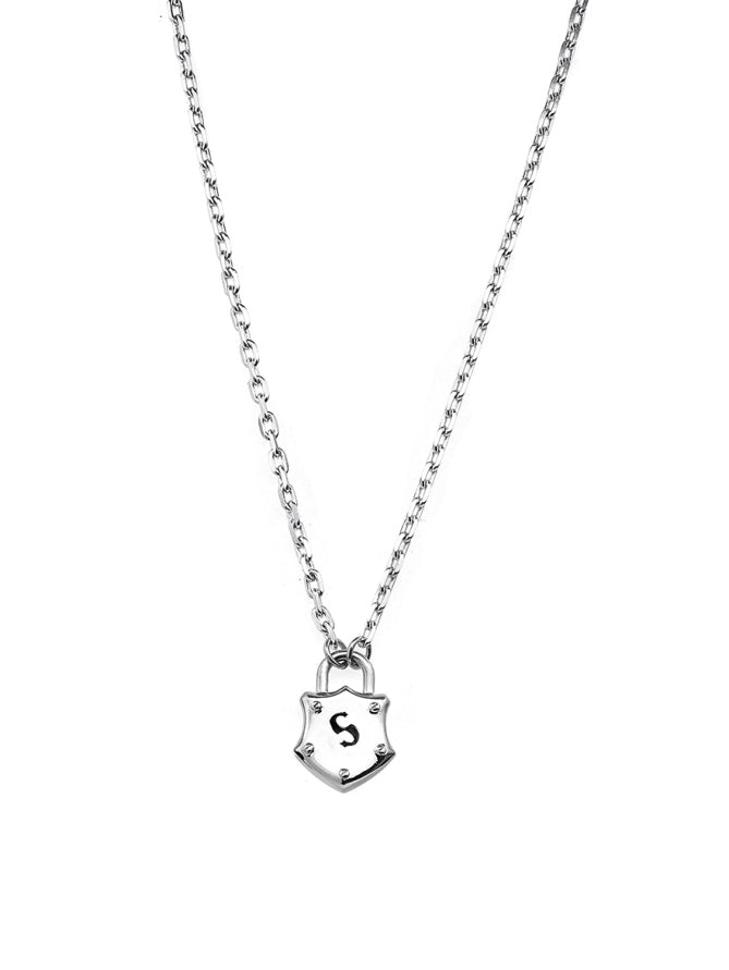 480338 stolen girlfriends club sterling silver shield necklace