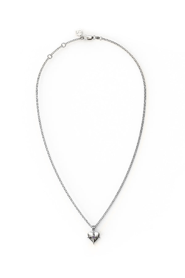 Stolen girlfriends club stg amethyst birthstone necklace   february