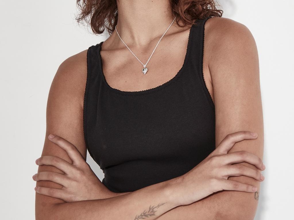 Stolen Girlfriends Club Stg Diamond Birthstone Necklace - April