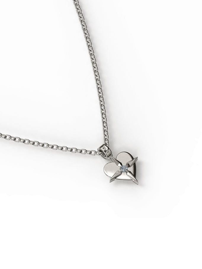 480353 stolen girlfriends club sterling silver blue topaz birthstone necklace