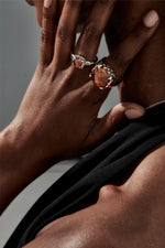 Load image into Gallery viewer, Stolen Girlfriends Club Stg Baby Claw Ring - Citrine
