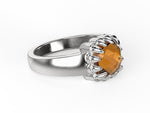 Load image into Gallery viewer, Stolen Girlfriends Club Stg Baby Claw Ring - Citrine
