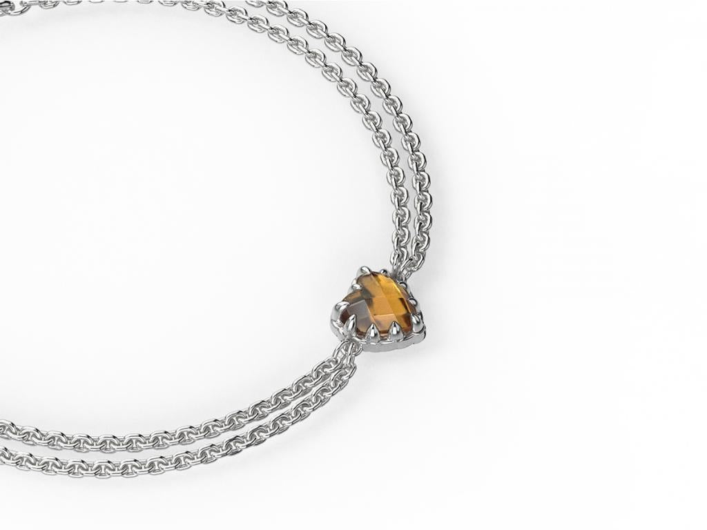 Stolen girlfriends club stg love claw bracelet   citrine