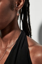 Load image into Gallery viewer, Stolen Girlfriends Club Stg Love Claw Anchor Earrings - Citrine
