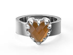 Load image into Gallery viewer, Stolen Girlfriends Club Stg Love Claw Ring - Citrine
