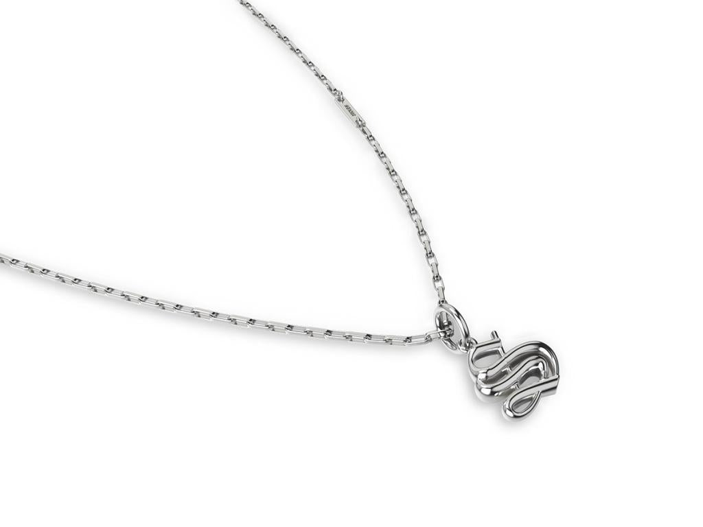Stolen girlfriends club stg old english necklace