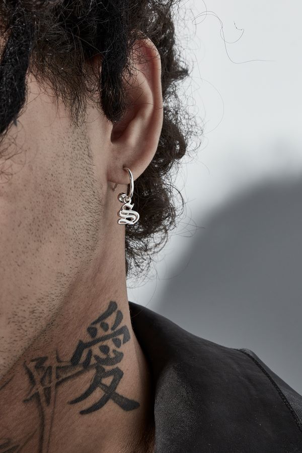 Stolen Girlfriends Club Stg Old English Sleeper Earrings