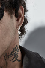Load image into Gallery viewer, Stolen Girlfriends Club Stg Old English Sleeper Earrings
