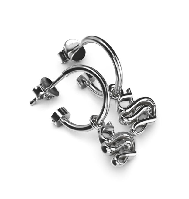 Stolen Girlfriends Club Stg Old English Sleeper Earrings