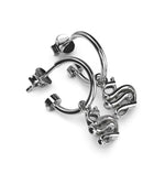 Load image into Gallery viewer, Stolen Girlfriends Club Stg Old English Sleeper Earrings
