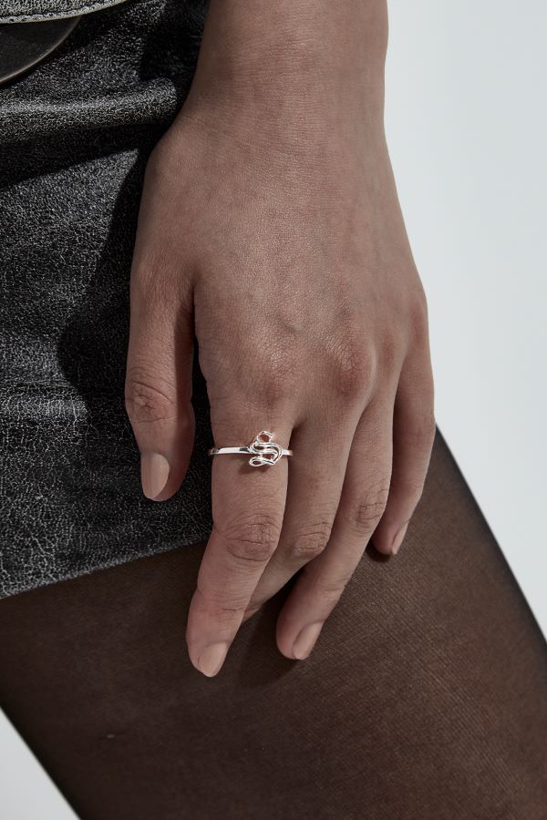 Stolen Girlfriends Club Sterling Silver Old English Ring