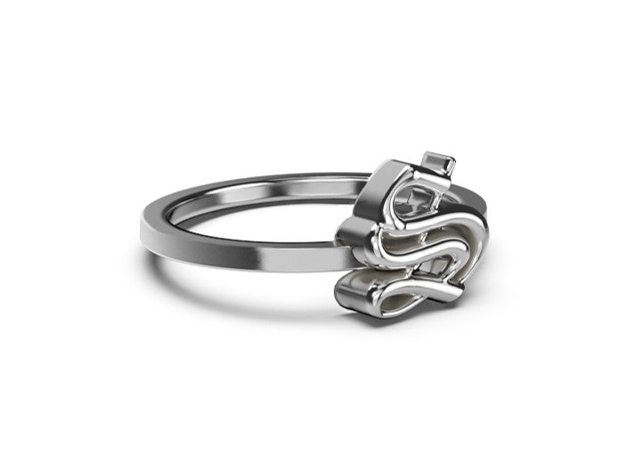 Stolen girlfriends club sterling silver old english ring