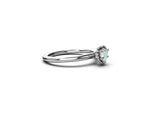 Load image into Gallery viewer, Stolen Girlfriends Club Lab Grown "Bello" Opal Dahlias Heart Ring
