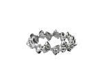 Load image into Gallery viewer, Stolen Girlfriends Club Pierced Bow Infinity Ring
