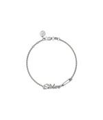 Load image into Gallery viewer, Stolen Girlfriends Club Sentimental Script Bracelet
