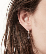 Load image into Gallery viewer, Stolen Girlfriends Club Amethyst Jagged Teardrop Earrings
