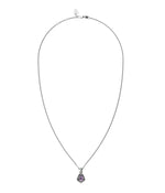 Load image into Gallery viewer, Stolen Girlfriends Club Amethyst Jagged Teardrop Necklace
