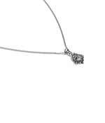 Load image into Gallery viewer, Stolen Girlfriends Club Amethyst Jagged Teardrop Necklace

